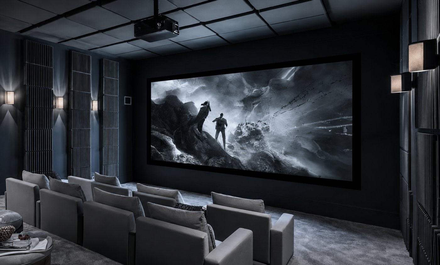 Living room home theater